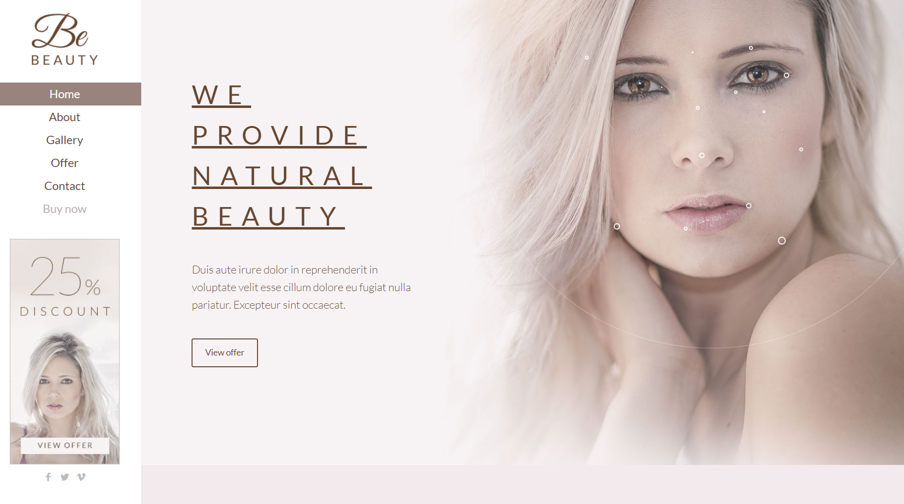Hairdressers and Beauty Website hull