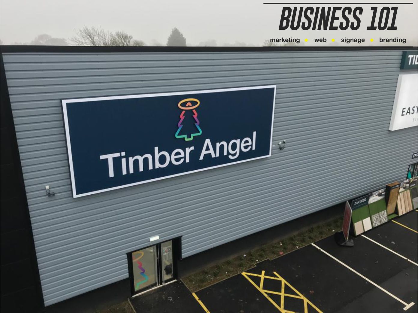 timber angel + logo 2