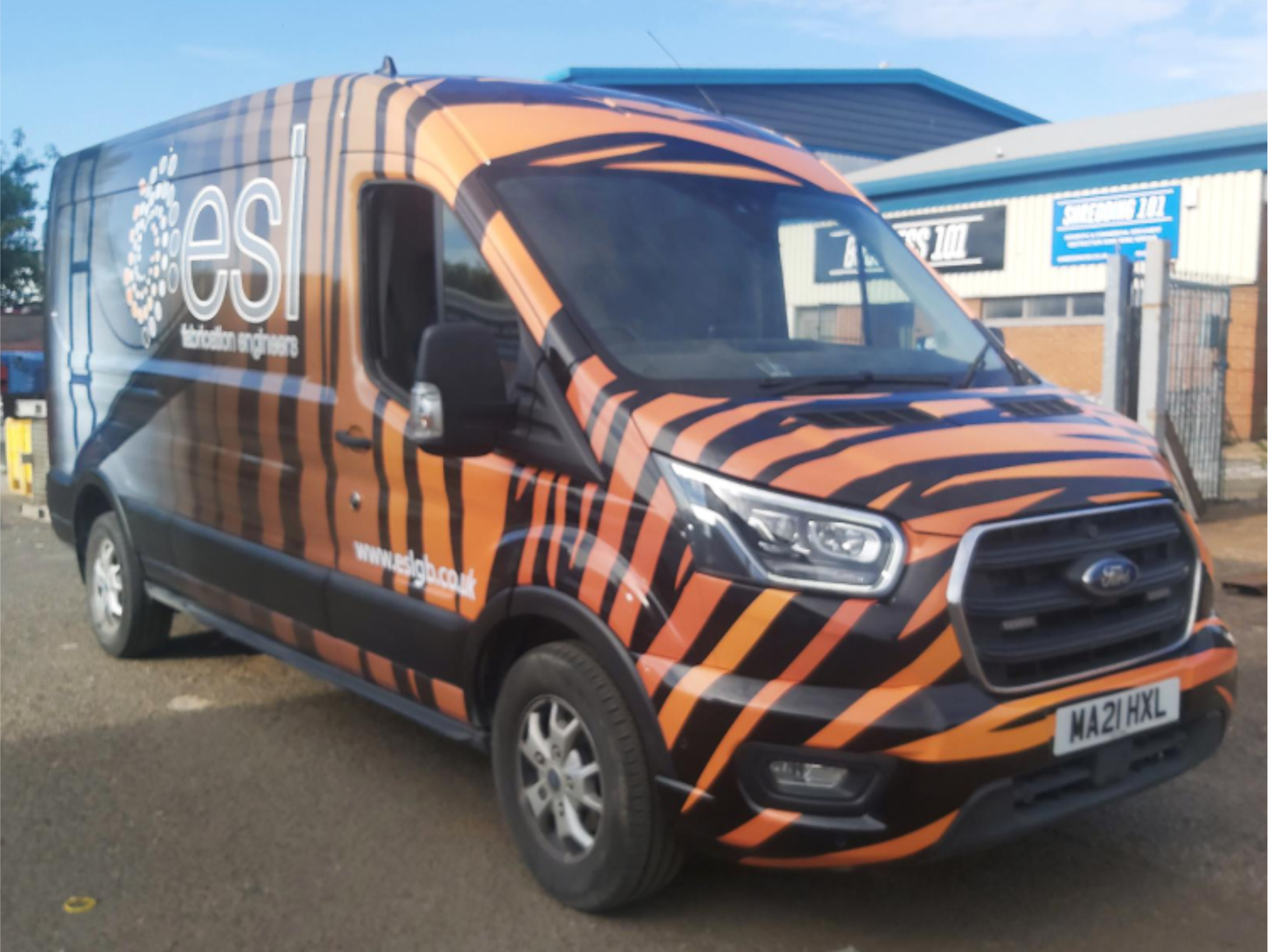 ESL Full Wrap by Business 101 in Hull
