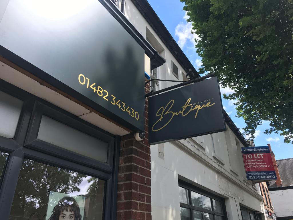 Exterior Signage in Hull by Business 101