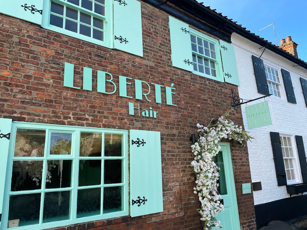 Liberte Hair External Signage by Business 101 in Hull