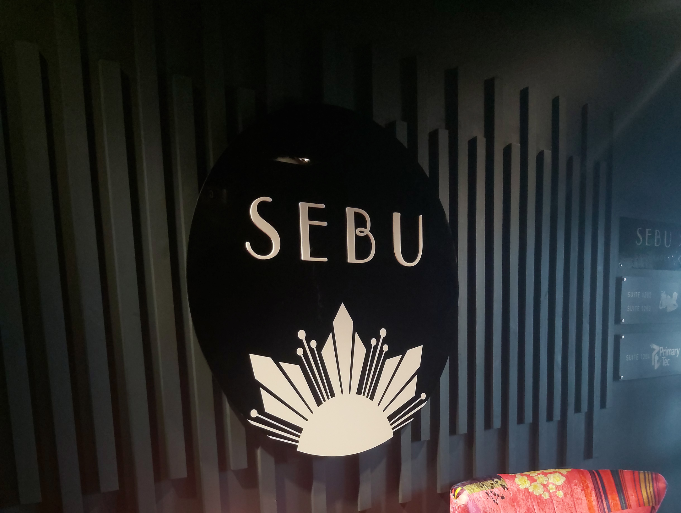 Sebu Internal Signage by Business 101 in Hull
