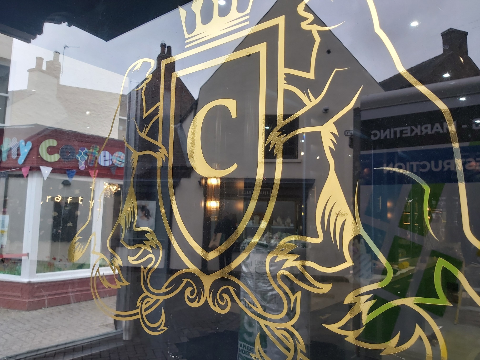 The Clubhouse Branded Window Vinyl by Business 101 in Hull