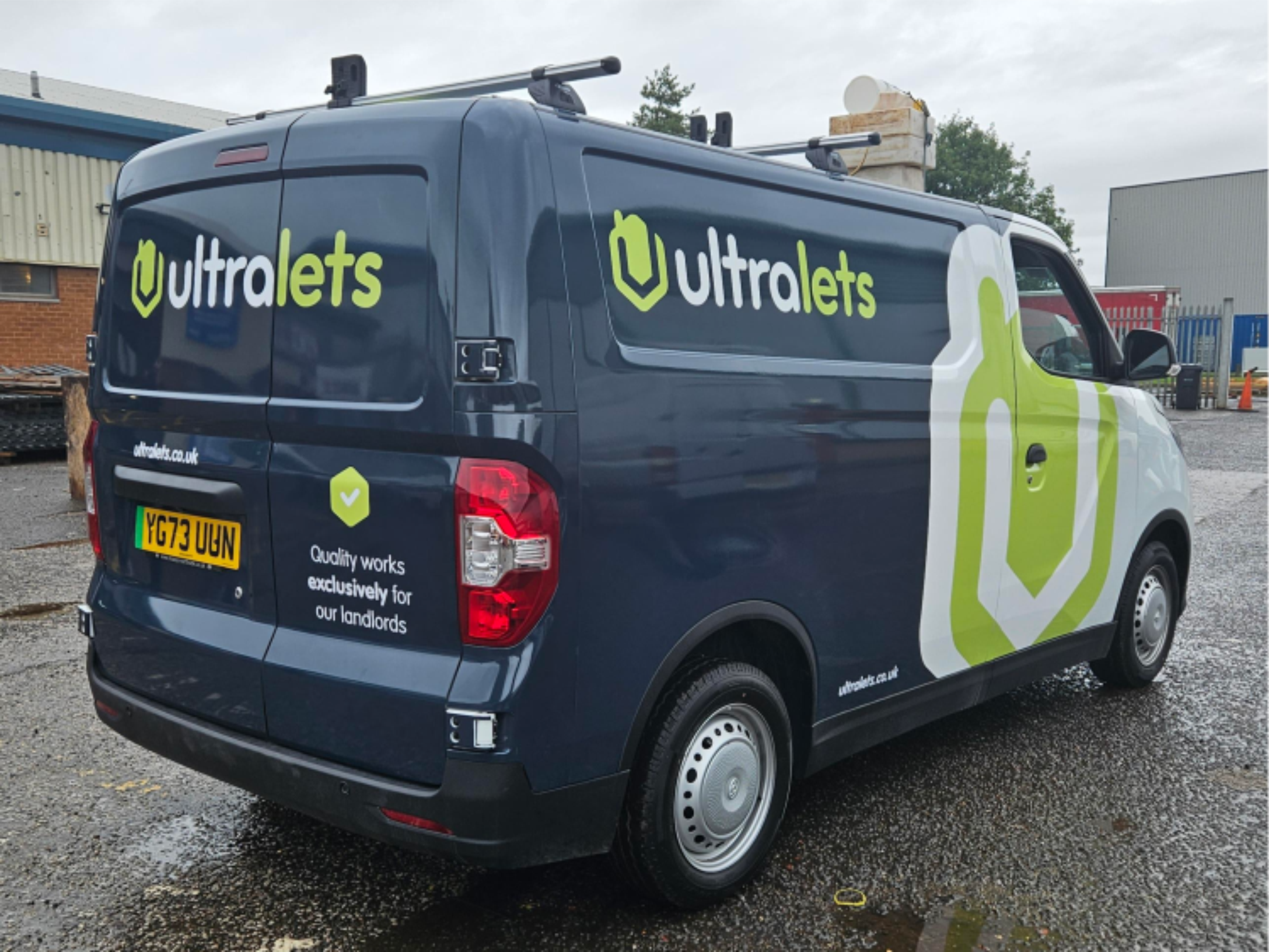 Ultralets Half Wrap with Cut Graphics by Business 101 in Hull