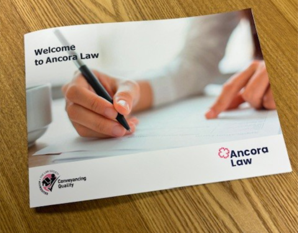 Printed Booklet for Ancora Law by Businesss 101 in Hull